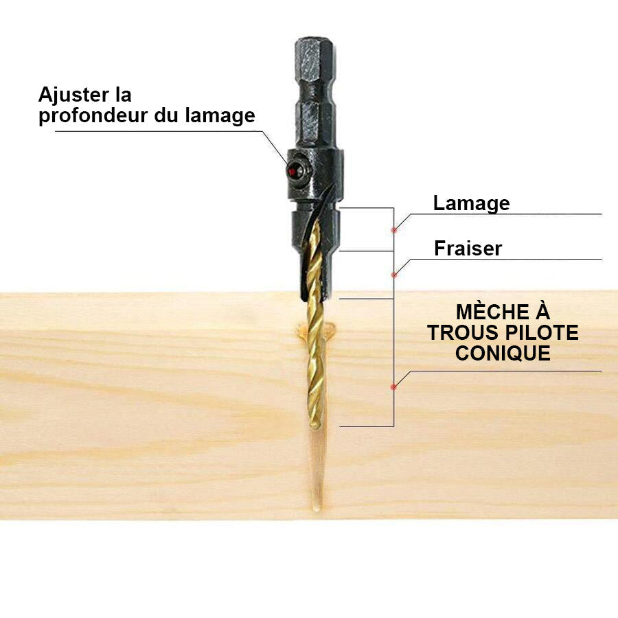 Helical Forests for Woodworking (5 PCs) | Kalsten