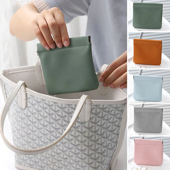 PU Leather Pocket Cosmetic Bag | Kalsten