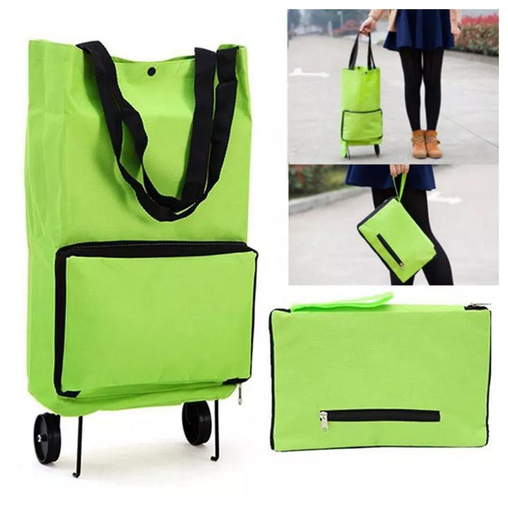 Portable collapsible shopping cart | Kalsten