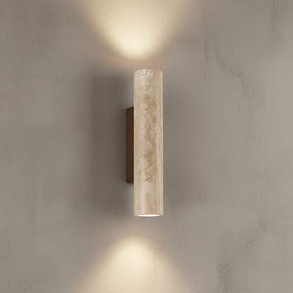 Travertine Up/Down Wall Sconce