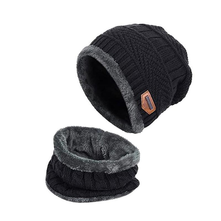 Winter Hat with Scarf Set