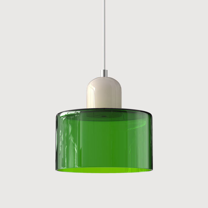 Modern Bauhaus Fresh Glass Pendant Light For Kitchen Island | Kalsten