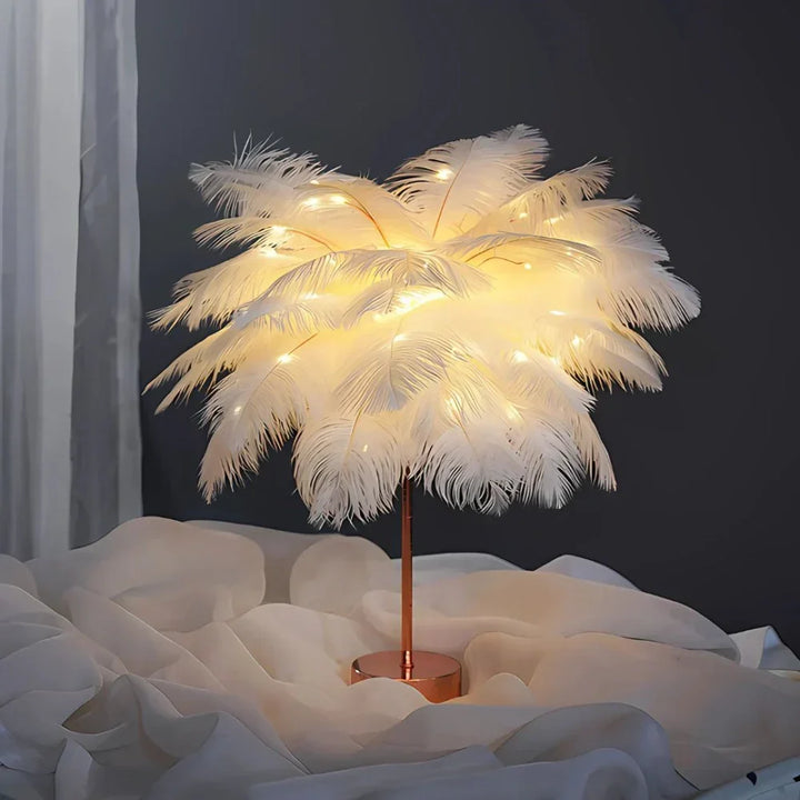 Atmospheric Feather Palm Tree Lamp - LumaPalm | Kalsten