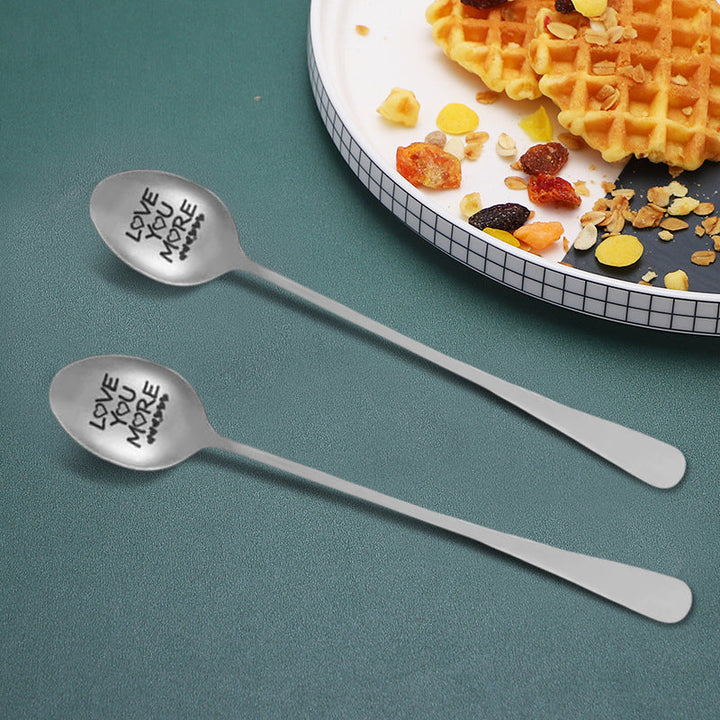 Kalsten | Love You More' Engraved Spoon