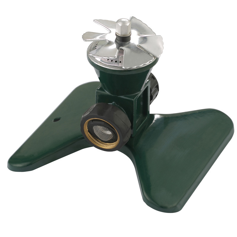 BowLift | 360-Degree Automatic Rotating Metal Lawn Sprinkler – Effective Garden Watering Spray Head