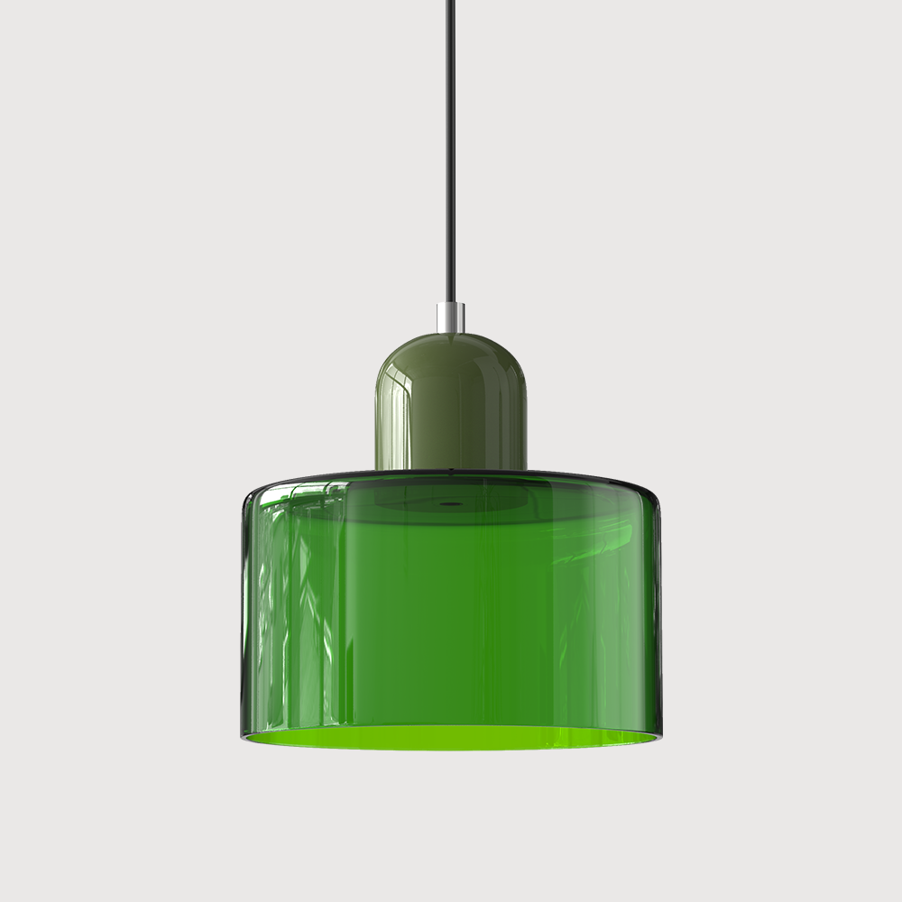 Modern Bauhaus Fresh Glass Pendant Light For Kitchen Island | Kalsten