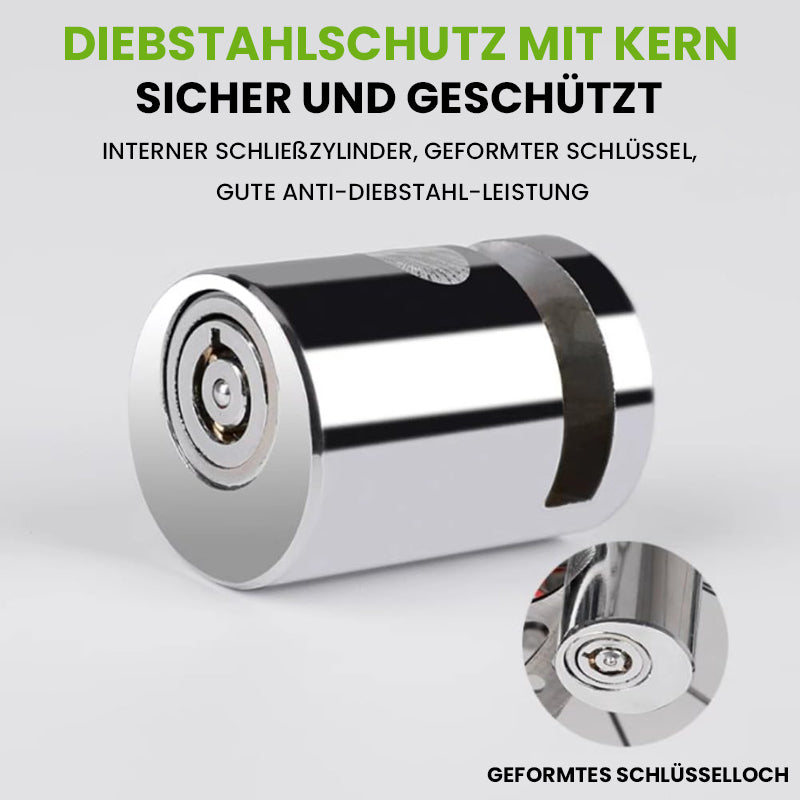 Anti-theft wheel disc lock with 2 keys | Kalsten