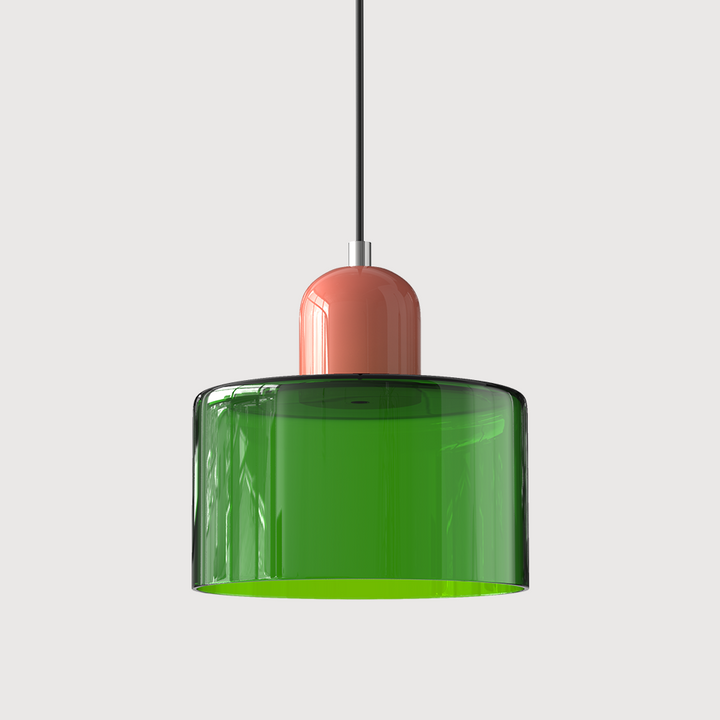 Modern Bauhaus Fresh Glass Pendant Light For Kitchen Island | Kalsten