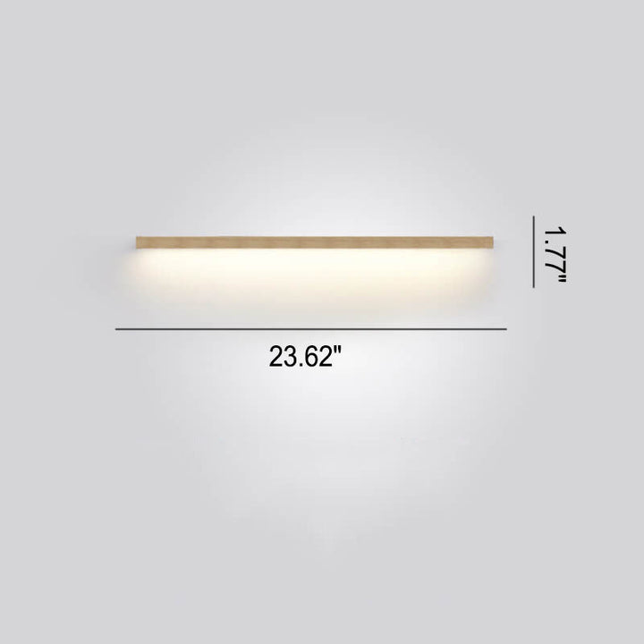Kalsten | ZenBeam Japanese LED Wall Light | Solid Wood Design | Modern Accent Lighting