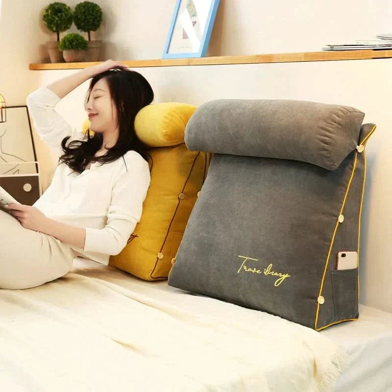 Kalsten | Wedge Back Support Pillow with Neck Roll