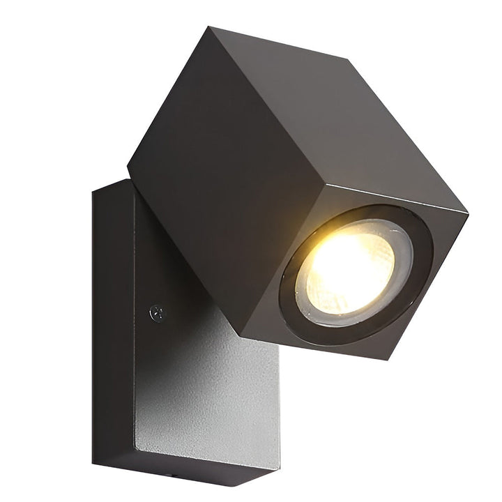 Square Adjustable Waterproof Motion Sensor LED Sconces Indoor Outdoor Wall Lamp Spot Lights | Kalsten