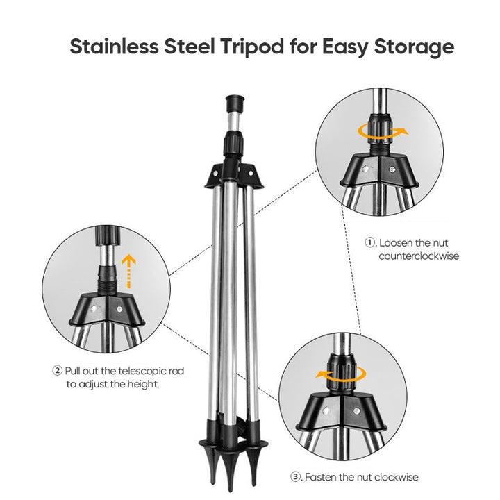 Rotating Tripod Sprinkler | Kalsten