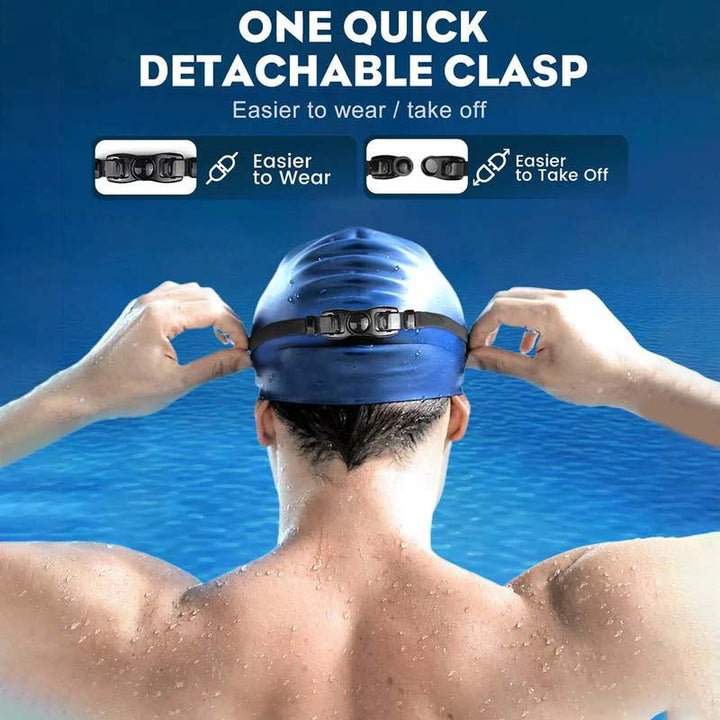 Wide-View Anti-Fog Swimming Goggles