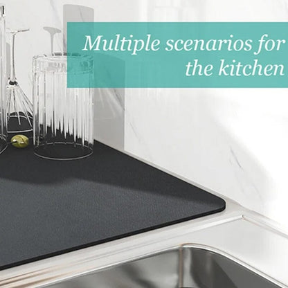 Kitchen Super Absorbent Drying Mat | Brehn