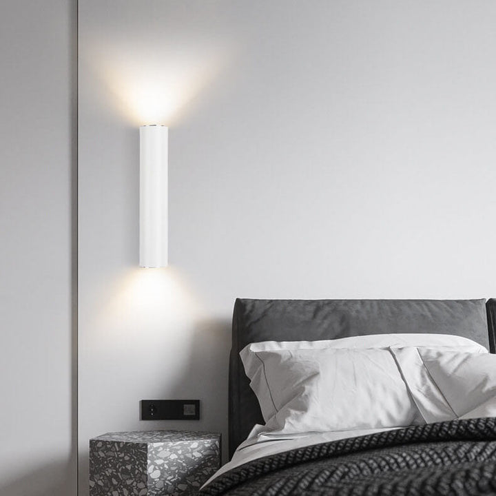Aluminum Cylinder Wall Lamp – 2 Light