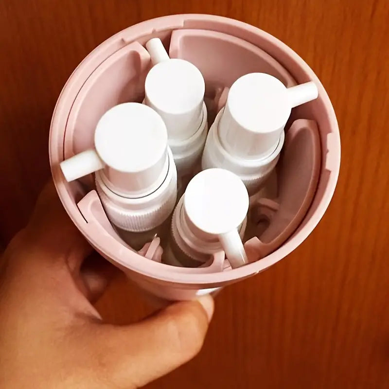 4-in-1 bottle with portable skin care dispenser | Kalsten