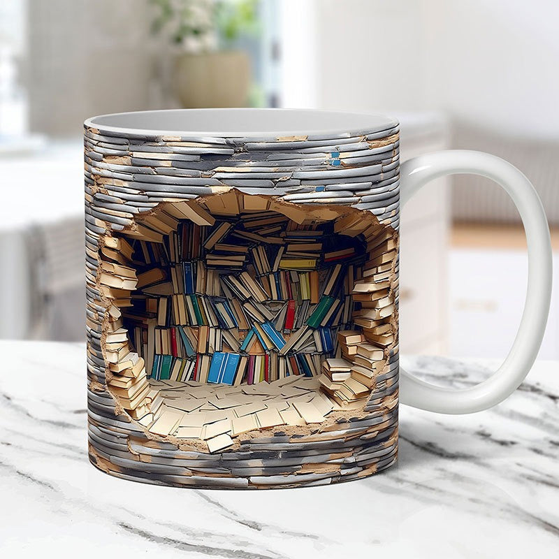 3D Library Mug Note | Kalsten