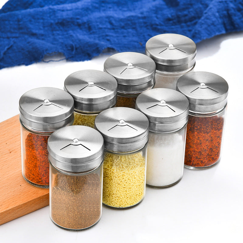 Kalsten | Glass Spice Jars Set