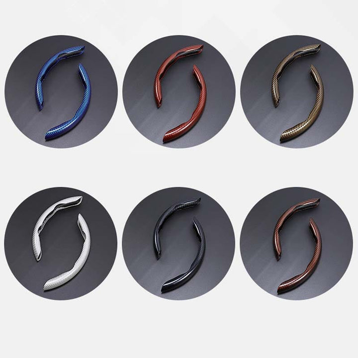 Kalsten | Universal Laser Carbon Fiber Pattern Steering Wheel Cover