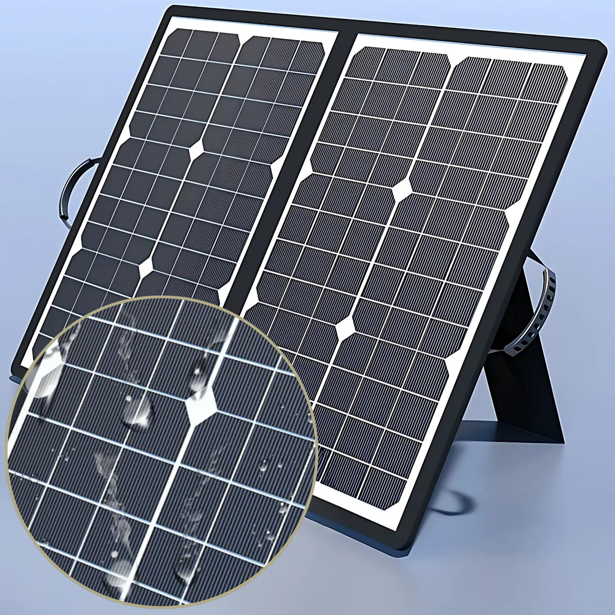 PowerFlex 40W Foldable Solar Panel – Portable Solar Energy for Camping and Outdoor | Karnz