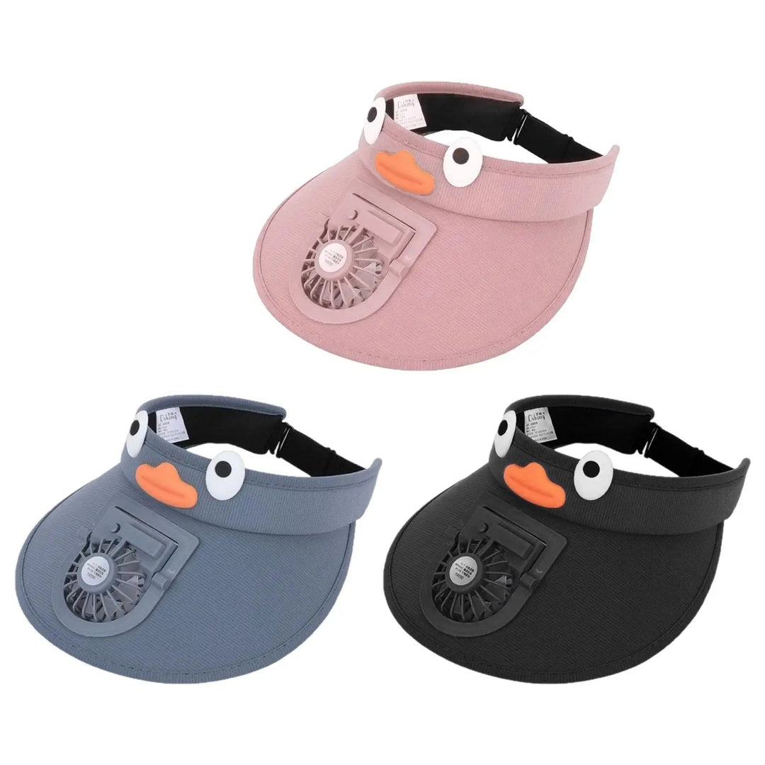 Kids Sun Visor Hat with Cooling Fan Hat | Kalsten