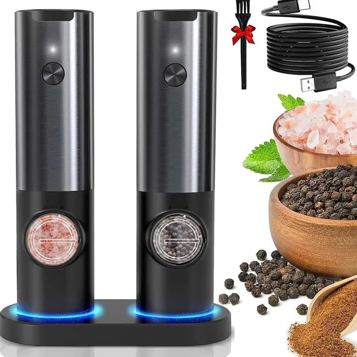Electric Salt & Pepper Grinder – Battery Powered