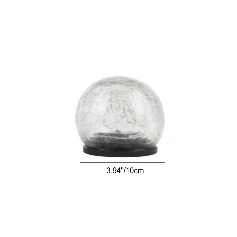 Solar Modern Minimalist Glass Floor Decoration LED Outdoor Landscape Light | Kalsten