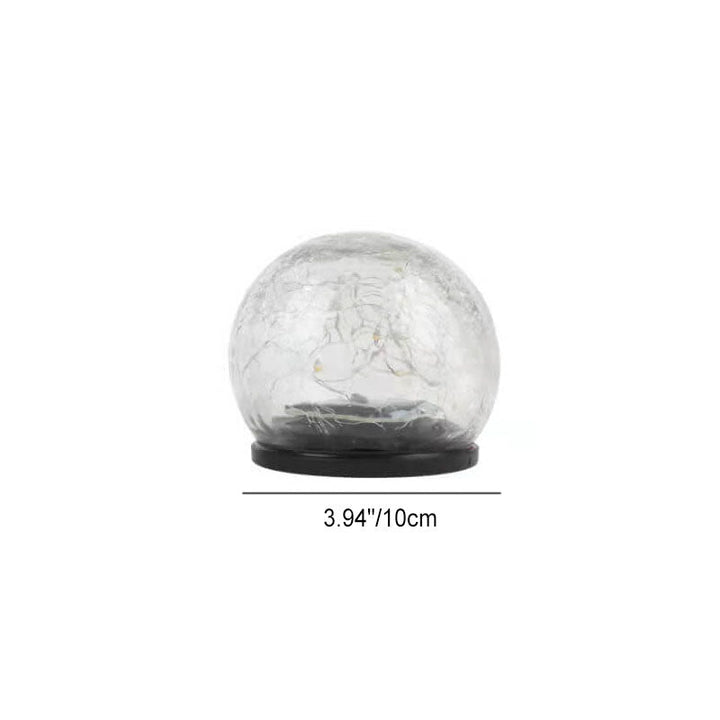Solar Modern Minimalist Glass Floor Decoration LED Outdoor Landscape Light | Kalsten