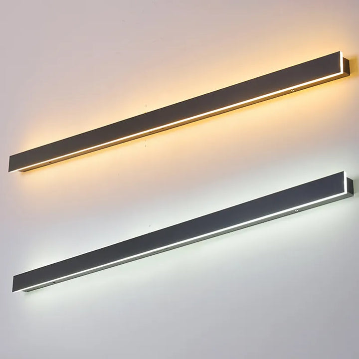 Slim Linear Outdoor Wall Lamp – IP65 Waterproof