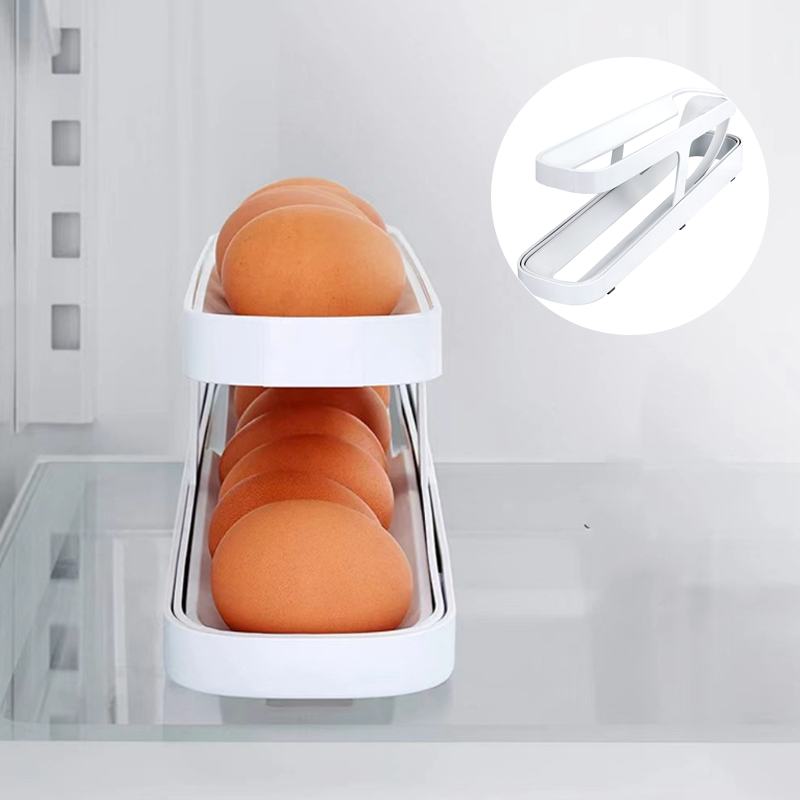 Automatic Scroll Egg Shelf Holder Storage Box | Kalsten