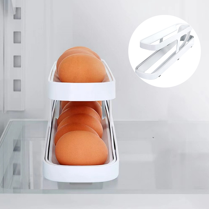 Automatic Scroll Egg Shelf Holder Storage Box | Kalsten