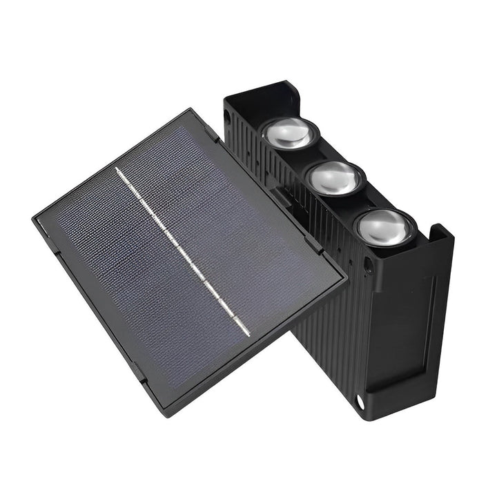 Rectangular Waterproof Up and Down Light LED Modern Solar Wall Lamp | Kalsten