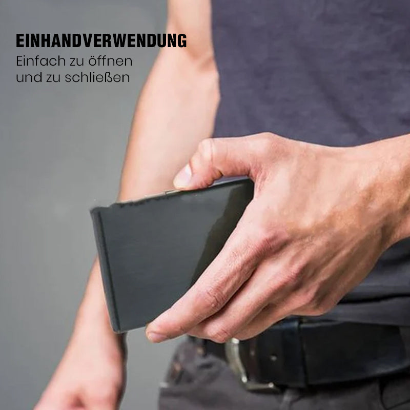 Kalsten | Ultral thin card case with theft and demagnetization protection