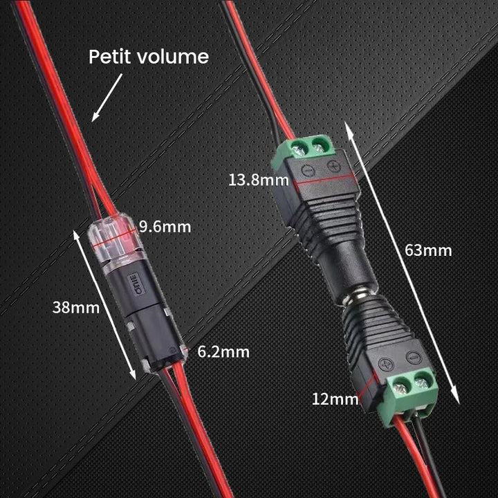 Double Wire Connector with Locking Loop | Kalsten