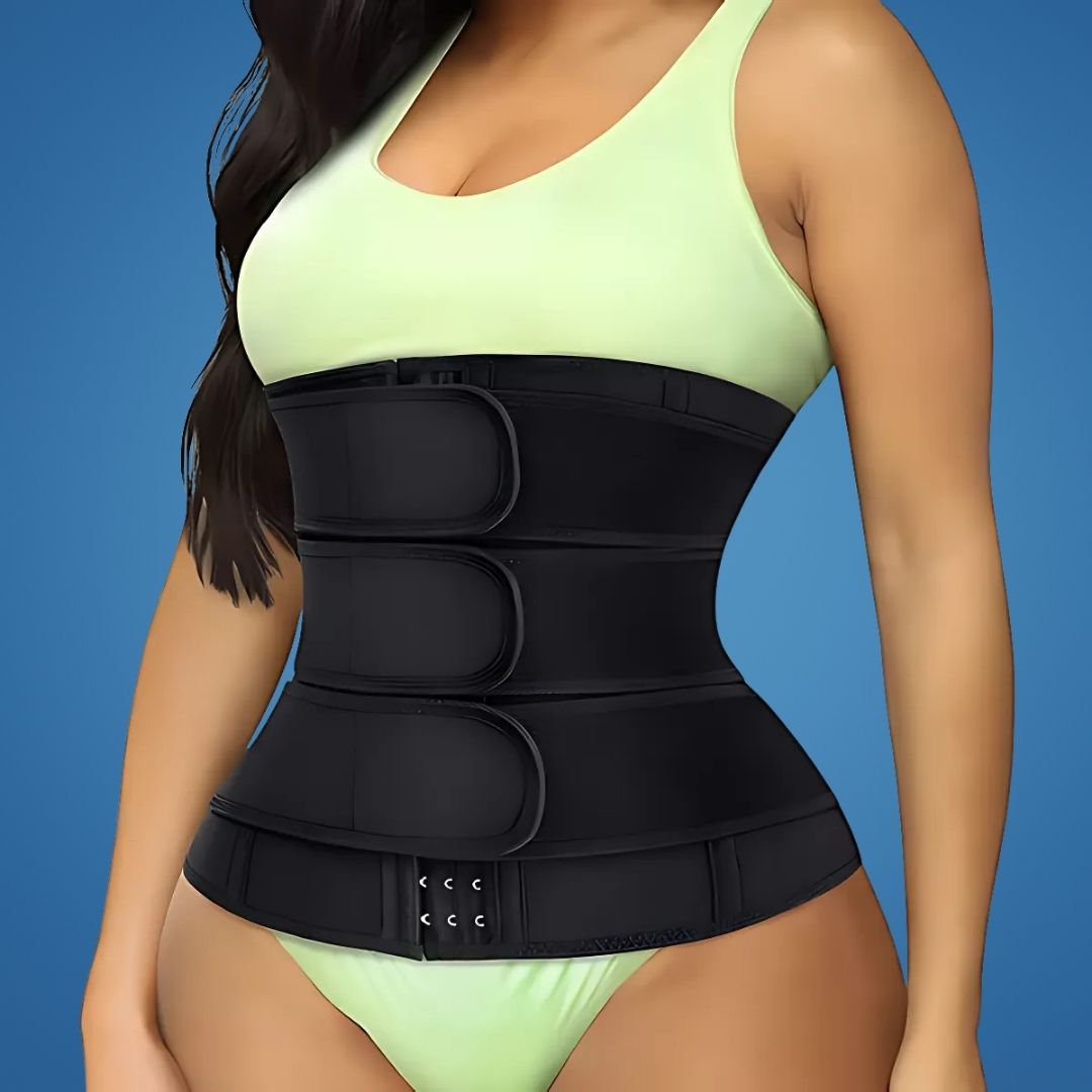 ThermoCore | Waist Trainer Belt – Triple Compression – Breathable Neoprene Fit – Post‑Workout & Postpartum Use Kalsten