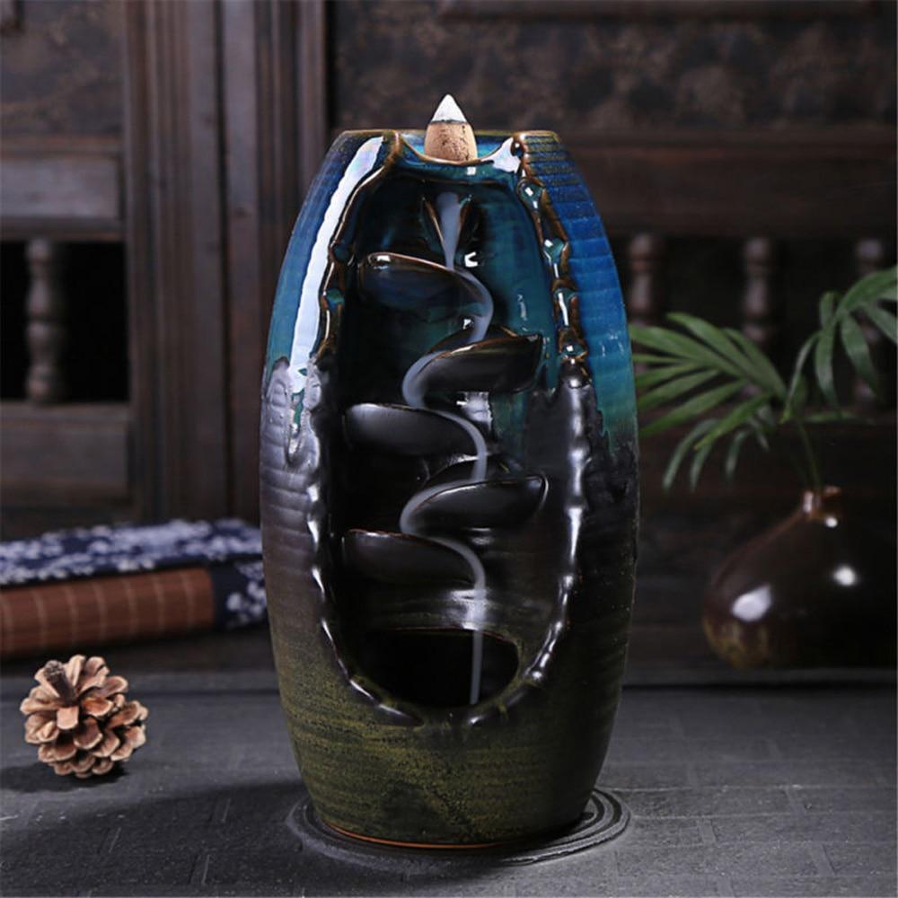 Kalsten | Mountain River Waterfall Back-flow Incense Holder