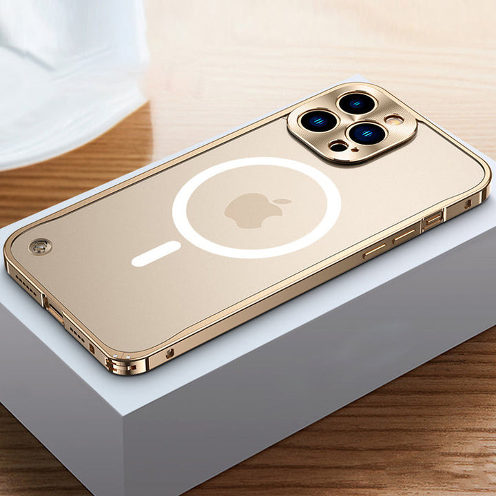 Kalsten | Metal Frame Magnetic Charging Case For iPhone