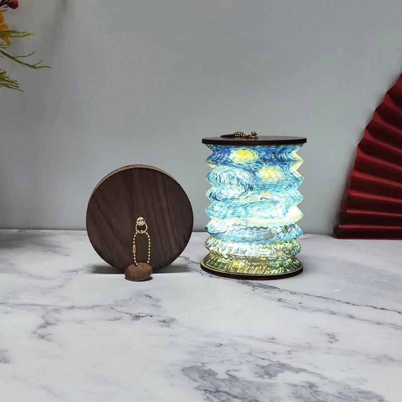 Foldable LED Table Lamp with Touch Control | Kalsten