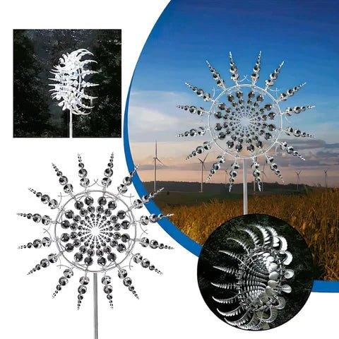 MagicWind kinetic windmill made of metal | Kalsten