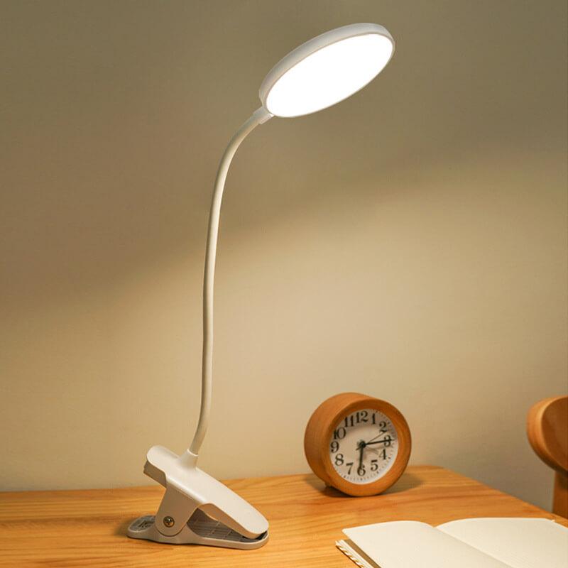 Simple LED Clip Desk Lamp rechargeable Eye Protection Night Light | Kalsten