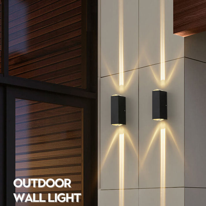 Waterproof Rectangular LED Outdoor Wall Lamp