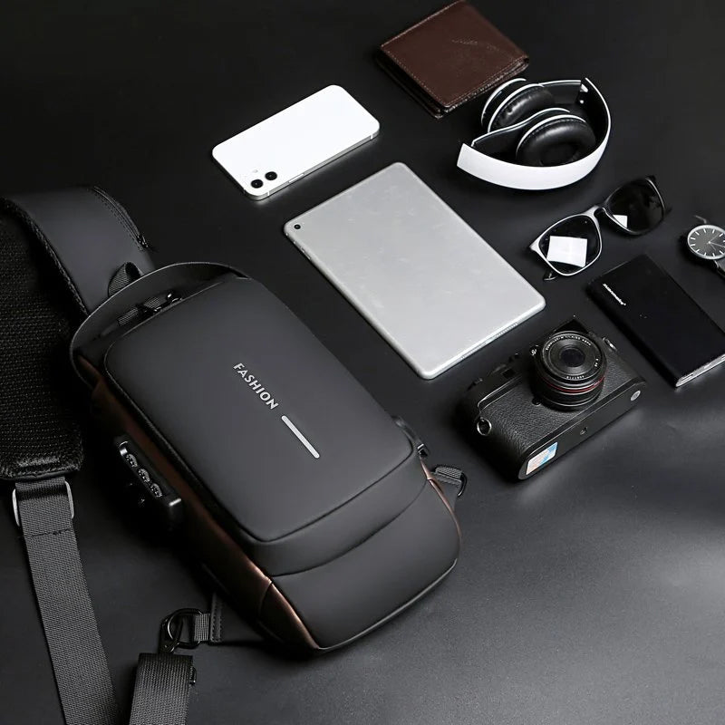 Kalsten | USB Charging Sport Sling Anti-Theft Shoulder Bag