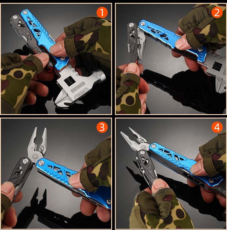 Kalsten | Multifunctional Stainless Steel Folding Body Ball Hammer