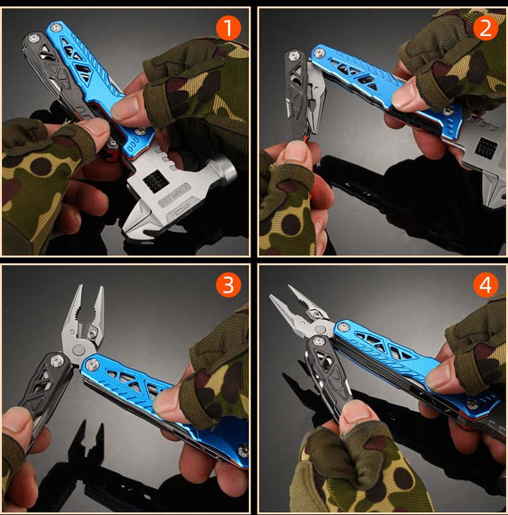 Kalsten | Multifunctional Stainless Steel Folding Body Ball Hammer