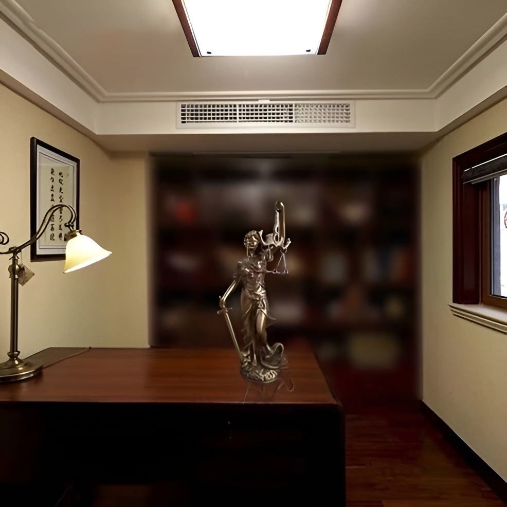 Statue of the Goddess of Justice – An elegant decorative sculpture of Justitia | Karnz