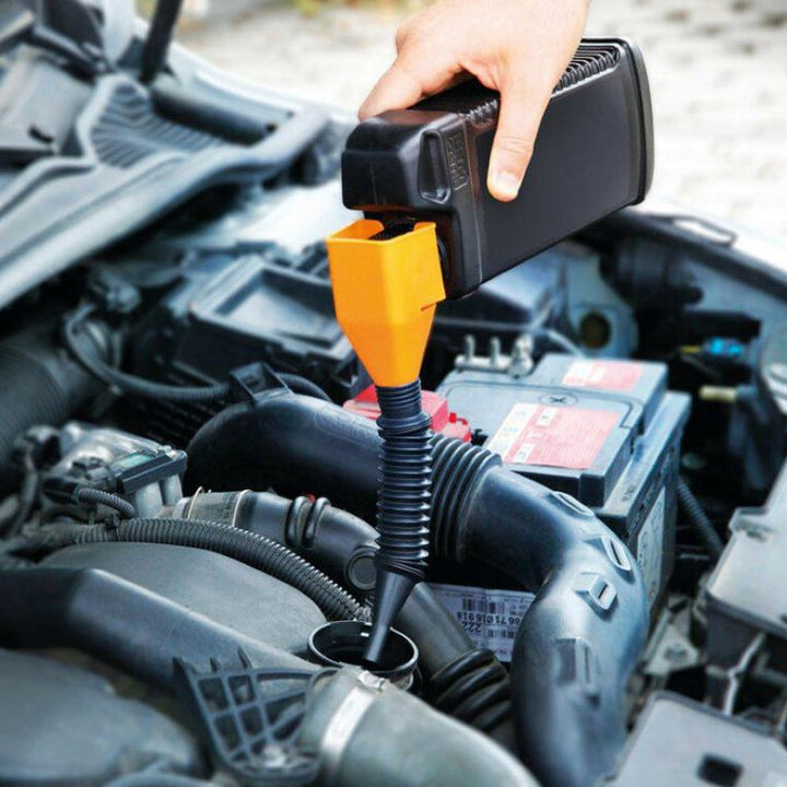 Flexible funnel for the draining tool | Kalsten