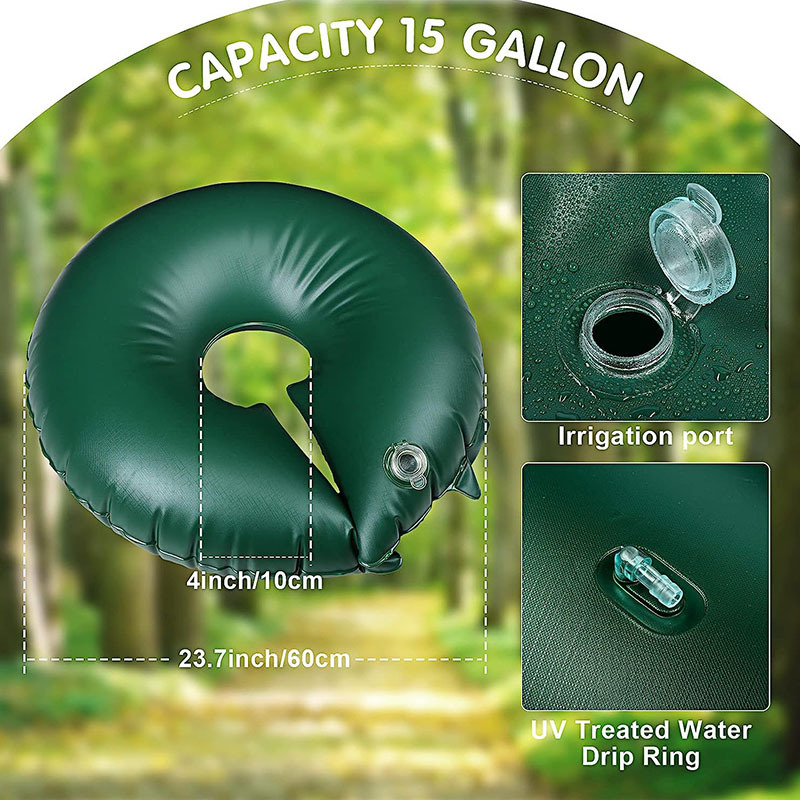 Skanto | Tree Watering Bag with Drip Irrigation – Efficient Watering Solution for Trees and Shrubs