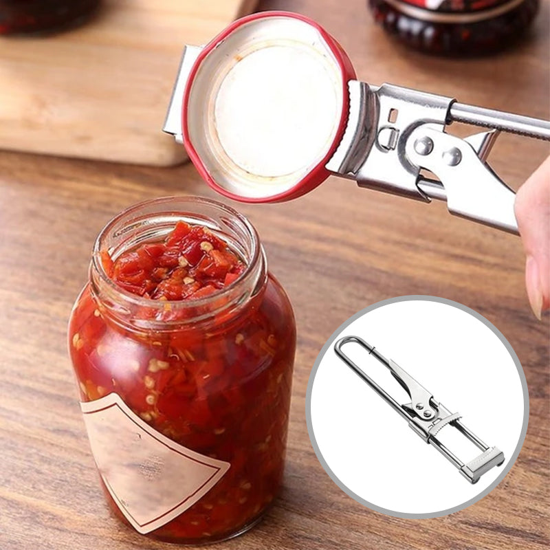 Portable adjustable stainless steel can opener | Kalsten