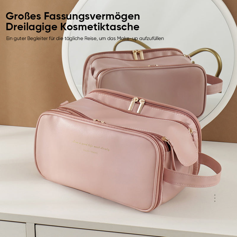 Portable cosmetics bag with large capacity | Kalsten