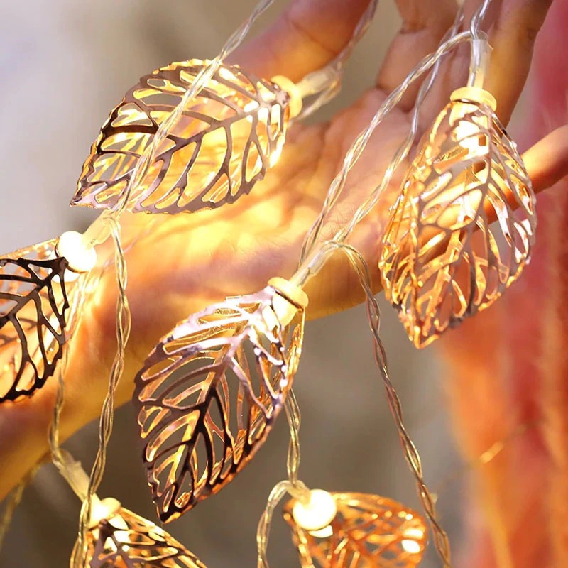 Kalsten | Golden Leaf Fairy Lights